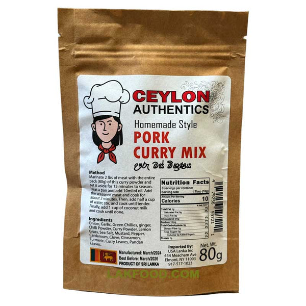 Ceylon Authentic Pork Curry Mix 80g