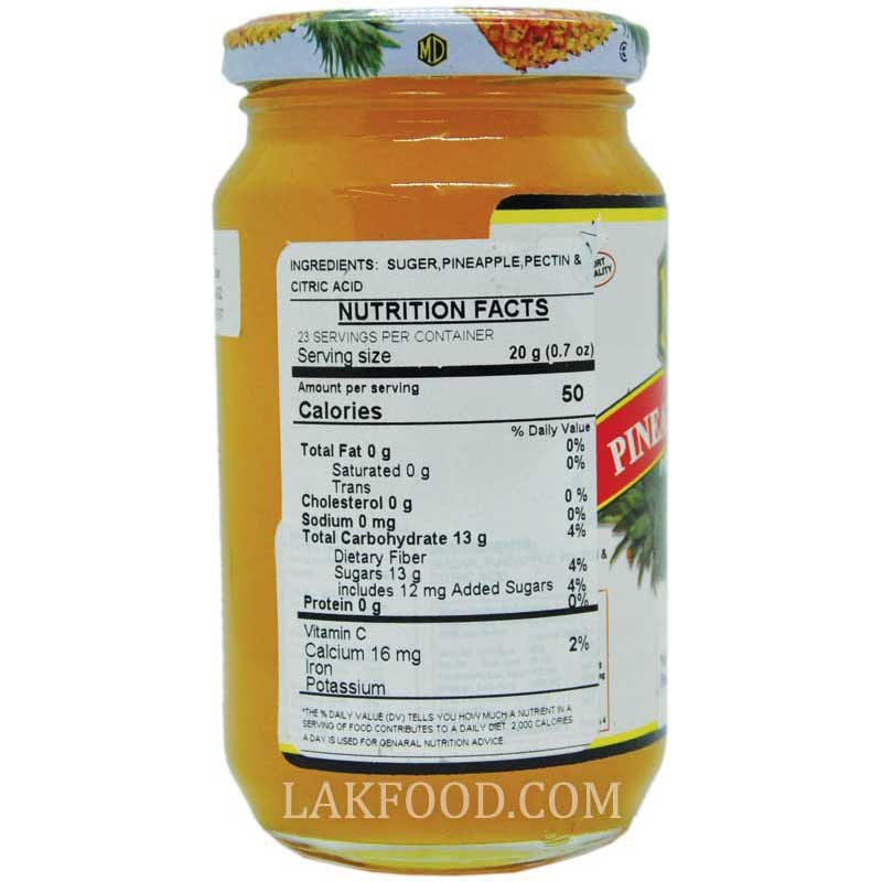 MD Pineapple Jam 450g LakFood