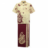 Gents - Batik Sarong & Shirt Kit (Size: XL & L)