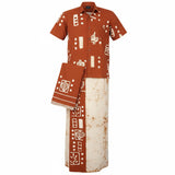 Gents - Batik Sarong & Shirt Kit (Size: XL & L)