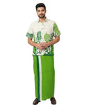 Gents - Batik Sarong & Shirt Kit (Size: XL & L)