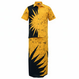 Gents - Batik Sarong & Shirt Kit (Size: XL & L)
