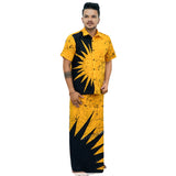 Gents - Batik Sarong & Shirt Kit (Size: XL & L)