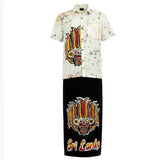 Gents - Batik Sarong & Shirt Kit (Size: XL & L)