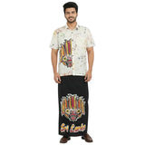 Gents - Batik Sarong & Shirt Kit (Size: XL & L)