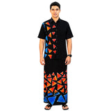 Gents - Batik Sarong & Shirt Kit (Size: XL & L)
