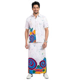 Gents - Batik Sarong & Shirt Kit (Size: XL & L)