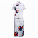 Gents - Batik Sarong & Shirt Kit (Size: XL & L)