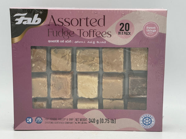 Fab Assorted Fudge Toffee 20 pcs***