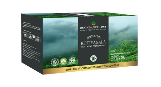 Bogawantalawa Single Estate Kotiyagala, 2g x 100 Enveloped Tea Bags