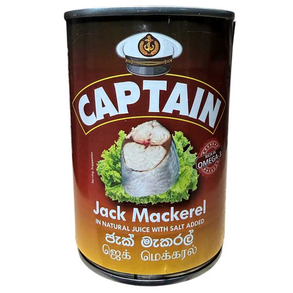 captain jack fish boxed Captain Jack Mackerel 425g