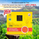 Ceylonzon Supreme Premium Ceylon Black Tea 100 Bags
