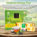 Ceylonzon Supreme Premium Ceylon Green Tea 100 Bags