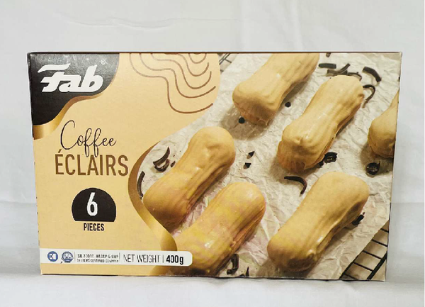 Fab Coffee Éclairs  6-Pcs