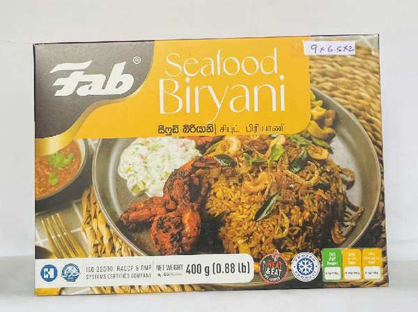 Fab Seafood Biryani 400g