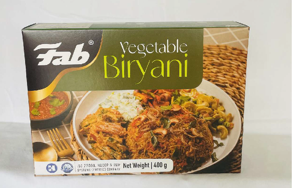 Fab Vegetable Biryani 400g