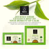 Ceylonzon Ceylon Green Tea Classic Taste 50 Individually Foil-Wrapped