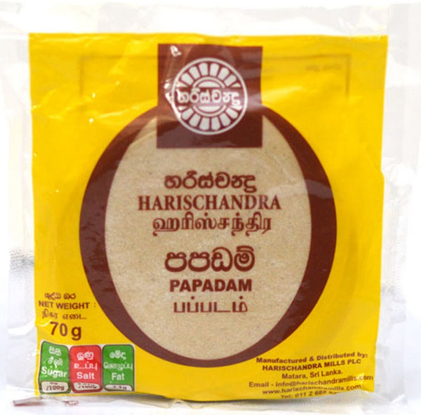 Harischandra Papadam 70g