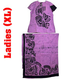 Ladies - Batik Skirt & Blouse (Size - XL)