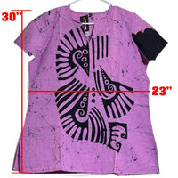 Ladies - Batik Skirt & Blouse (Size - XL)