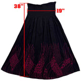 Ladies - Batik Skirt & Blouse (Size - XL)