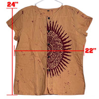 Ladies - Batik Skirt & Blouse (Size - XL)