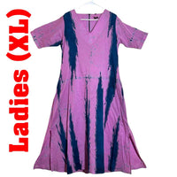 Ladies - Batik Frock With a Side Pocket (Size - XL)