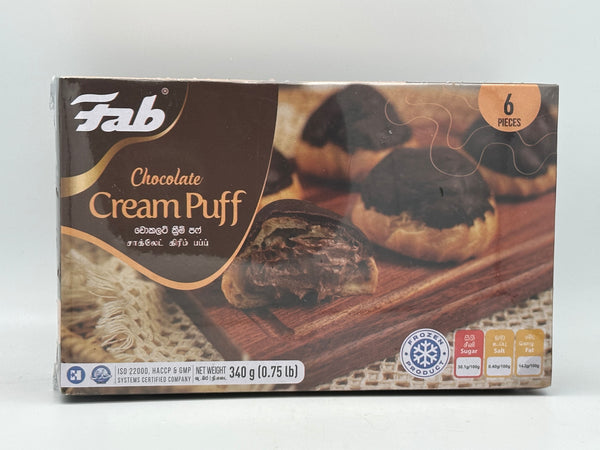 Fab Chocolate Cream Puff 340g (0.75 lb)