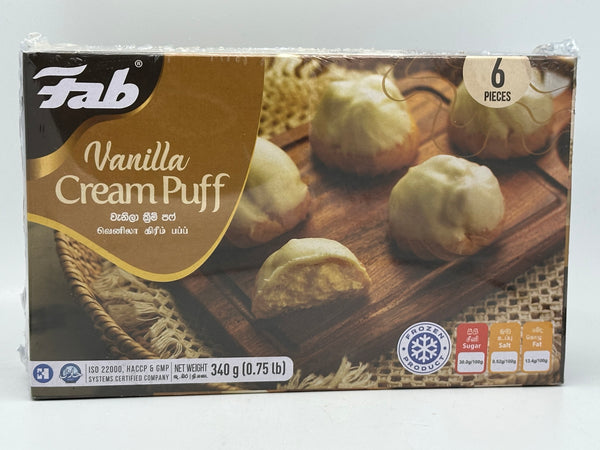 Fab Vanilla Cream Puff 340g (0.75 lb)