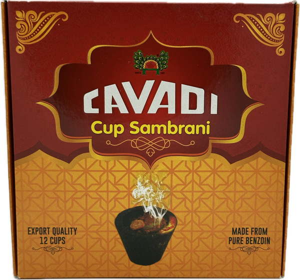 Cavadi Cup Sambrani ( 12 Cups )