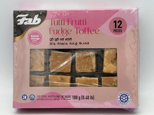 Fab Tutti Frutti Fudge Toffee 12 pcs***
