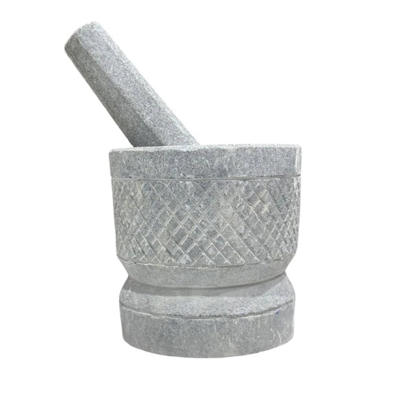 Stone Mortar and Pestle 10 inch