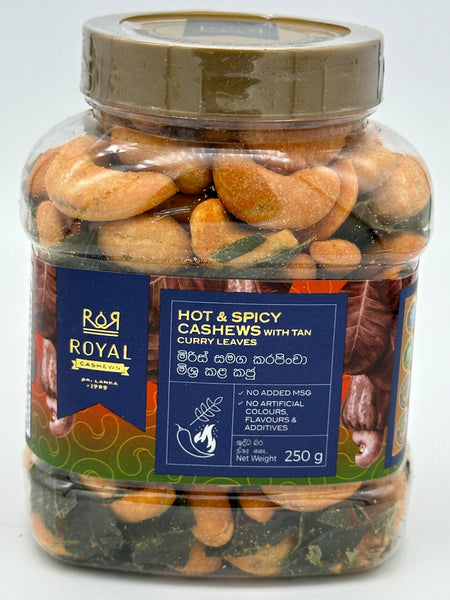 Royal Hot & Spicy Cashew with Curry Leaves 250g