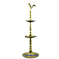4.5 Ft. Brass Lamp