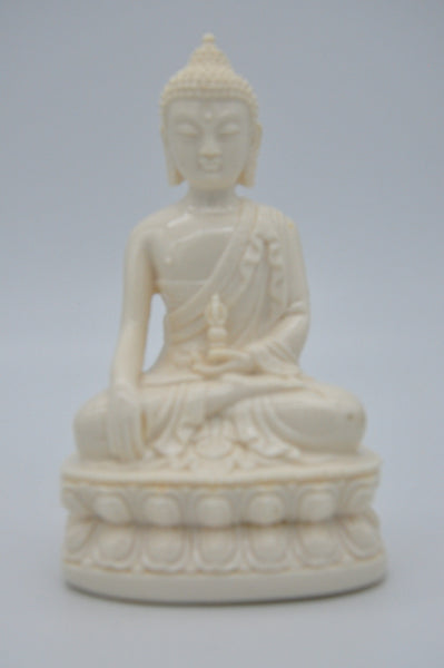 Samadhi Buddha Statue 5" x 3" ( Ceramic  )