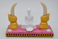 Buddha Statue 4.5" x 3" ( Plastic )