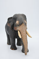 Handmade Wooden Hand Carved Sri Lankan wild elephant - 7 Inc