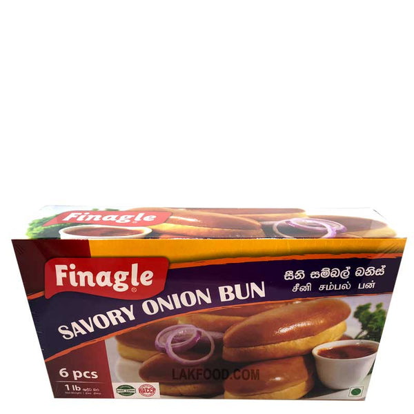 Finagle Seeni Sambal Bun / Onion Bun 6-Pcs ** ** BUY ONE GET ONE FREE **