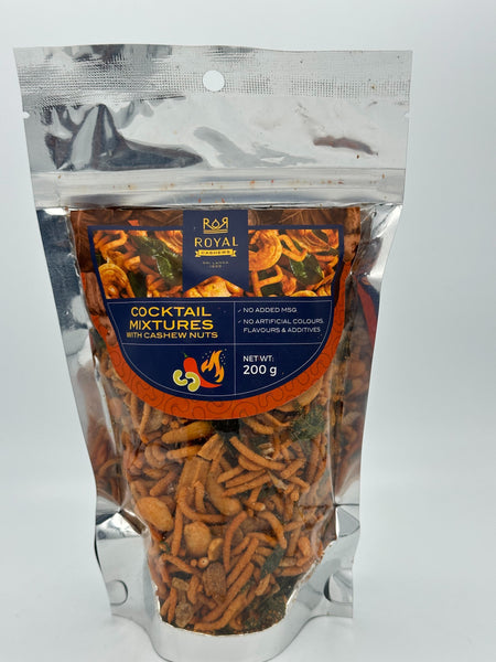 Royal Cashews Cocktail Mixture Hot & Spicy 200g