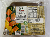 LakFood Vegan Muscat with Organic Dried Mango & Cashew 400g ** BUY ONE GET ONE FREE **