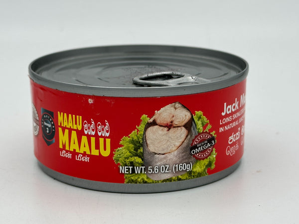 Maalu Maalu Jack Mackerel Loins Skinless & Boneless with Salt 160g / 5.6oz
