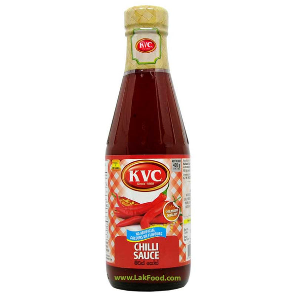KVC Chilli Sauce 400ml ** BUY ONE GET ONE FREE **