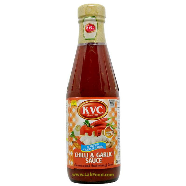 KVC Chilli Garlic Sauce 400ml ** BUY ONE GET ONE FREE **