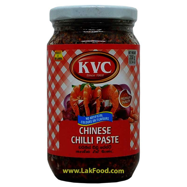 KVC Chinese Chilli Paste 350g (චිලි පේස්ට්)