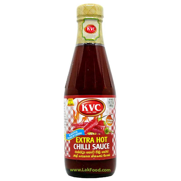 KVC Extra Hot Chilli Sauce 400ml