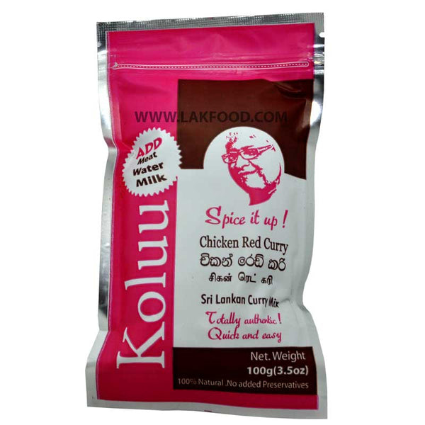 Koluu Chicken Red Curry Mix