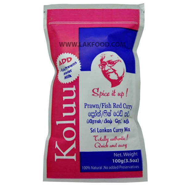 Koluu Prawn Fish Red Curry Mix