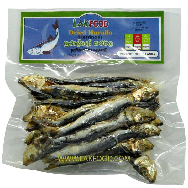 Hurulla Dry Fish (Herrings) 200g (හුරුල්ලා කරවල)