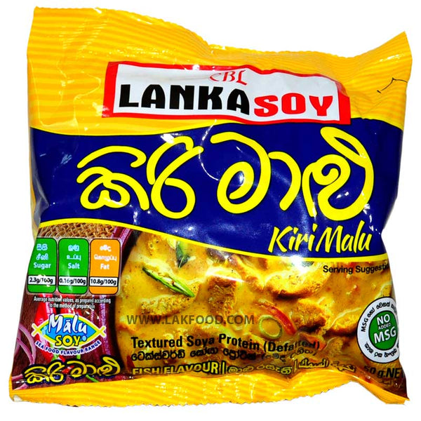 Lankasoy Soya Meat Kiri Malu Flavor 50g