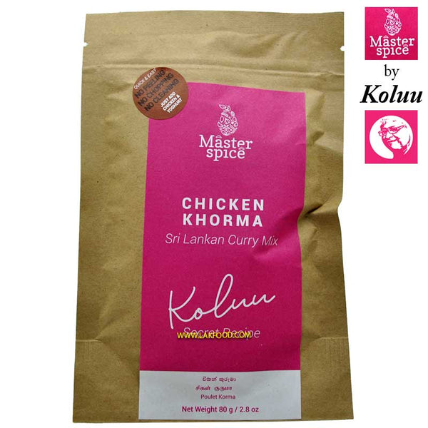 Chicken Khorma Curry Mix 80g - Master Spices